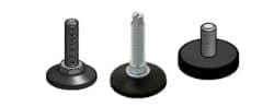 Adjustable Legs & Rubber Mountings