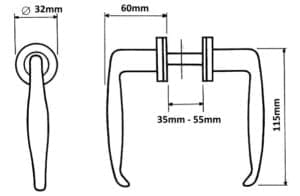 IBFM435/T Dimensions