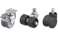 Twin Swivel Castor